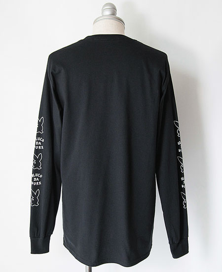BLUCO ֥륳 PRINT L/S TEE - OMNI - (BLACK)