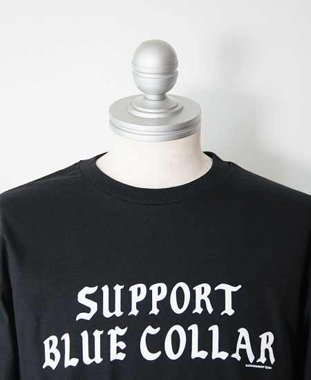 BLUCO ֥륳 PRINT L/S TEE - OMNI - (BLACK)