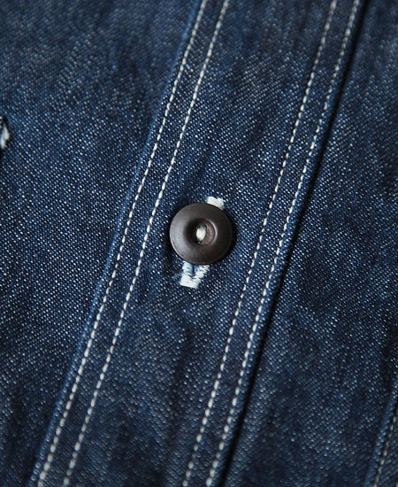 FREEWHEELERS �ե꡼�ۥ����顼�� " V8 ROADSTER " BIRNER MECHANIC SHIRT (8.5oz INDIGO DENIM)