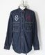 FREEWHEELERS �ե꡼�ۥ����顼�� " V8 ROADSTER " BIRNER MECHANIC SHIRT (8.5oz INDIGO DENIM)