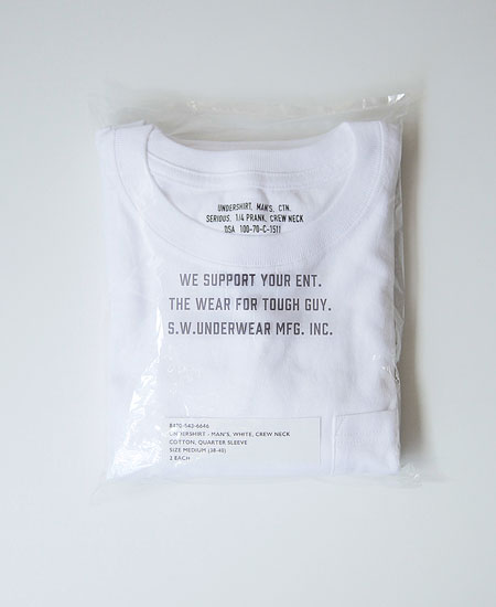 SECRET WORDS åȥ MILITARY PACK-T (WHITE)