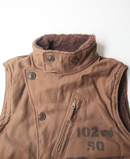 FREEWHEELERS フリーホイーラーズ WINTER AVIATOR'S VEST 
