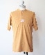 FREEWHEELERS �ե꡼�ۥ����顼�� HENLEY NECKED SHORT SLEEVE SHIRTS (DARK CAMEL)