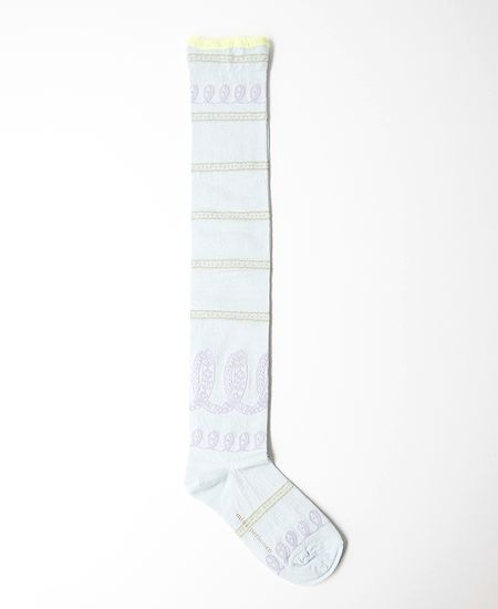 SALE】 mina perhonen ミナペルホネン ribbon リボン ロングソックス