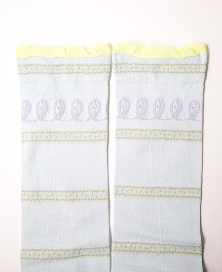 SALE】 mina perhonen ミナペルホネン ribbon リボン ロングソックス