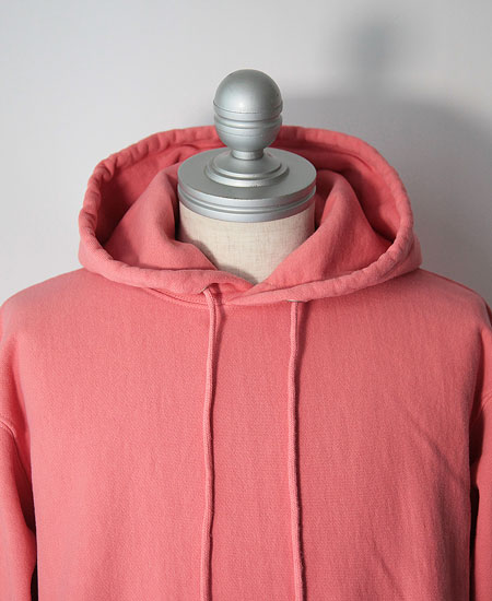 SECRET WORDS å  SECRET WEAVE SWEAT HOODY (FADE RED)