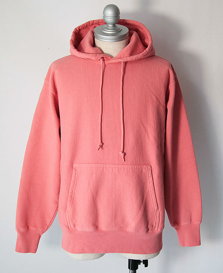 SECRET WORDS å  SECRET WEAVE SWEAT HOODY (FADE RED)