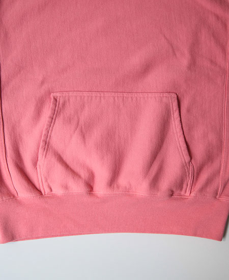 SECRET WORDS å  SECRET WEAVE SWEAT HOODY (FADE RED)