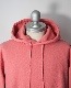 SECRET WORDS å  SECRET WEAVE SWEAT HOODY (FADE RED)
