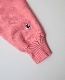 SECRET WORDS å  SECRET WEAVE SWEAT HOODY (FADE RED)