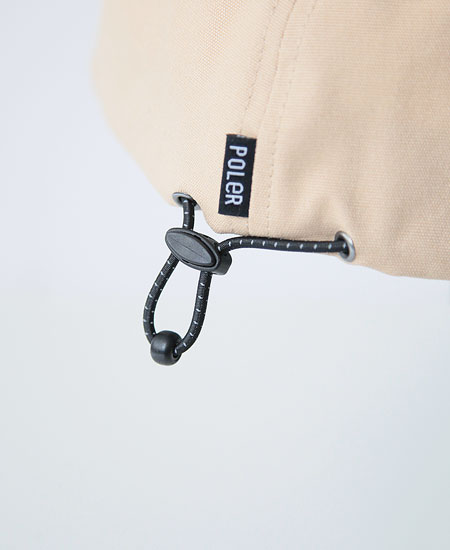 POLER �ݡ��顼 CAMP VIBES DRAV CORD CAP (BEIGE)