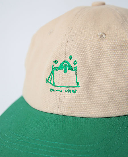 POLER �ݡ��顼 CAMP VIBES DRAV CORD CAP (BEIGE)