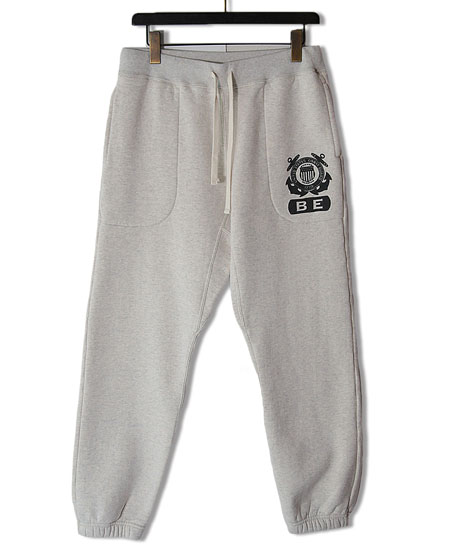 COLIMBO ������  H AND J HEAVY WEIGHT SWEAT PANTS "U.S.COAST GUARD" (OATMEAL)