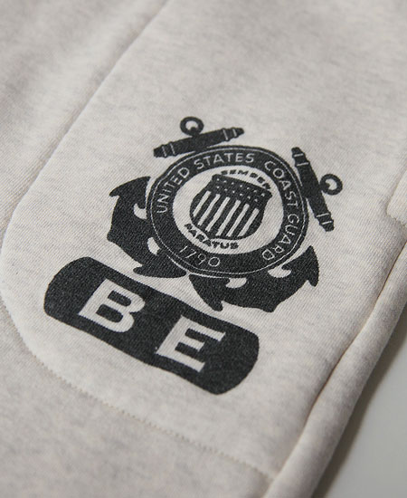 COLIMBO ������  H AND J HEAVY WEIGHT SWEAT PANTS "U.S.COAST GUARD" (OATMEAL)