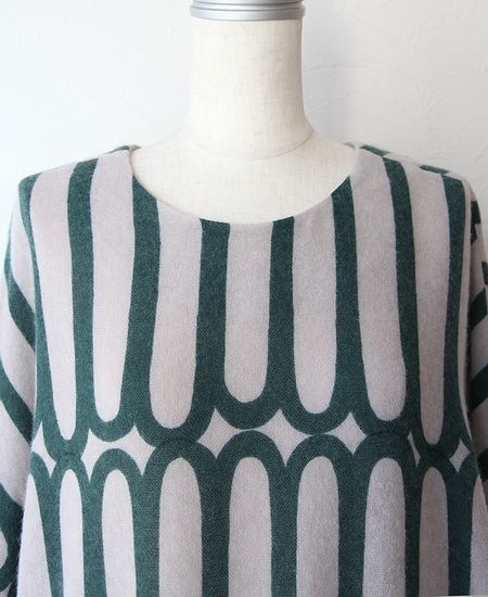 minä perhonenミナペルホネン　ワンピース　finger stripe ミナペルホネン finger stripe ワンピース 【公式通販】