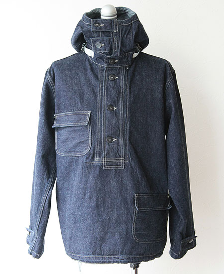 コリンボ　フード付きデニムパーカー　size M 再入荷】COLIMBO コリンボ BARREL PROCESSOR PARKA デニムパーカー