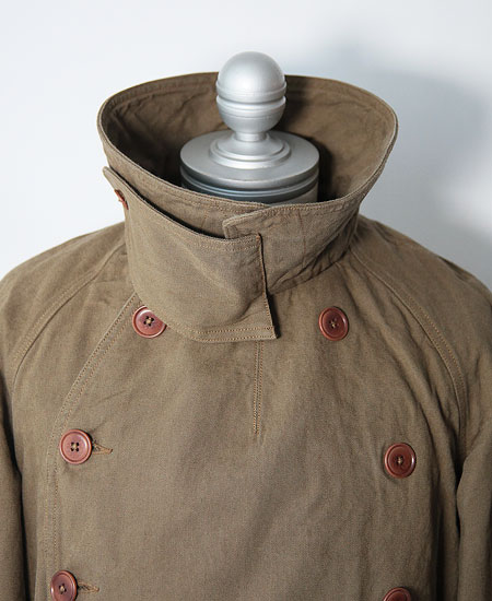COLIMBO コリンボ HIRONDELLE SCUDERIA M/C COAT (KHAKI)
