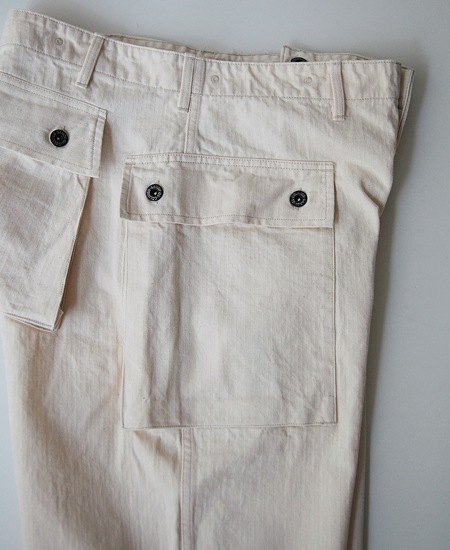 COLIMBO   TRENCH DIGGER USMC P-44 TROUSERS (CIVILIAN WHITE)
