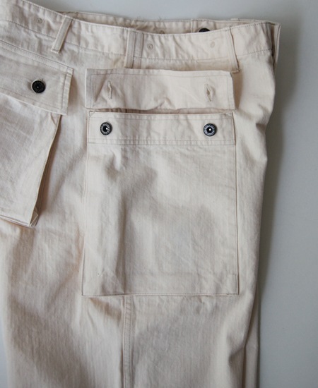 COLIMBO   TRENCH DIGGER USMC P-44 TROUSERS (CIVILIAN WHITE)