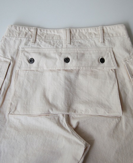 COLIMBO   TRENCH DIGGER USMC P-44 TROUSERS (CIVILIAN WHITE)