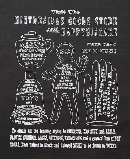 mintdesigns  �ߥ�ȥǥ����󥺡�Goods Store T-shirt (SIZE5)