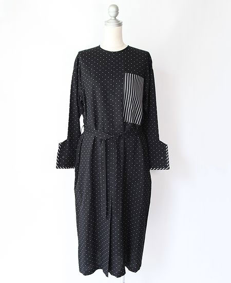 mintdesigns ミントデザインズ PIN DOT DRESS