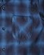 COLIMBO  MODEST OPEN COLLAR SHIRT (BLUISH)