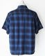 COLIMBO  MODEST OPEN COLLAR SHIRT (BLUISH)
