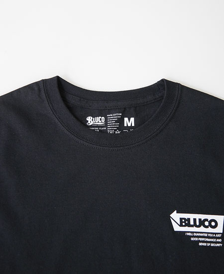 BLUCO ֥륳 " TOMBSTONE " PRINT L/S TEE (BLACK)
