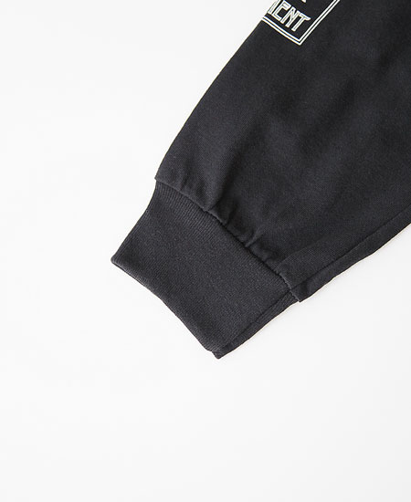 BLUCO ֥륳 " TOMBSTONE " PRINT L/S TEE (BLACK)