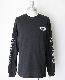BLUCO ֥륳 " TOMBSTONE " PRINT L/S TEE (BLACK)