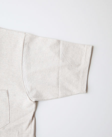 FREEWHEELERS �ե꡼�ۥ����顼�� SET-IN SLEEVE POCKET T-SHIRTS (OATMEAL)