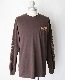 BLUCO �֥륳 " TOMBSTONE " PRINT L/S TEE (BROWN)