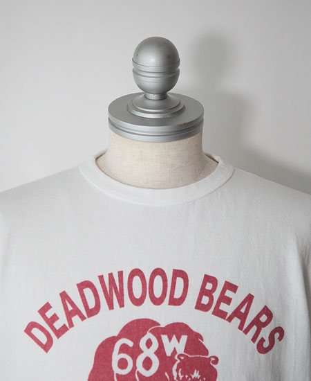 ��������COLIMBO ������ NORWALK TEE SHIRT S/S " DEADWOOD BEARS " (WHITE)