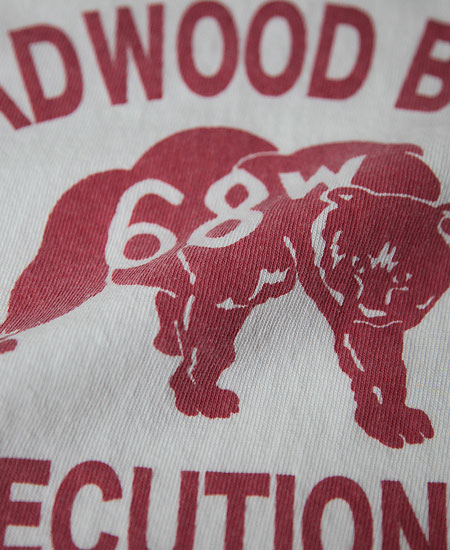��������COLIMBO ������ NORWALK TEE SHIRT S/S " DEADWOOD BEARS " (WHITE)