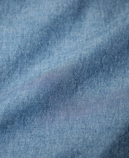 COLIMBO   HILLHEAD WORK SHIRT "MIGHT-W CREW" (INDIGO)