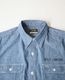 COLIMBO   HILLHEAD WORK SHIRT "MIGHT-W CREW" (INDIGO)