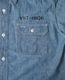 COLIMBO   HILLHEAD WORK SHIRT "MIGHT-W CREW" (INDIGO)