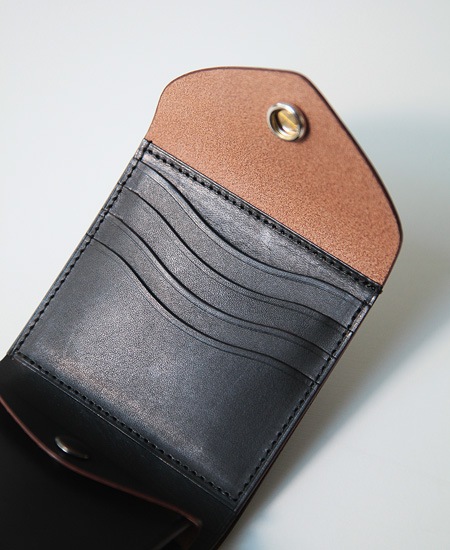 SINGLE CONCHO LEATHER WALLET - PLAIN -