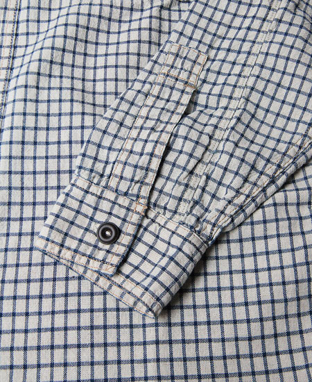 FREEWHEELERS フリーホイーラーズ NEAL ニール (WHITE×INDIGO SMALL CHECK)