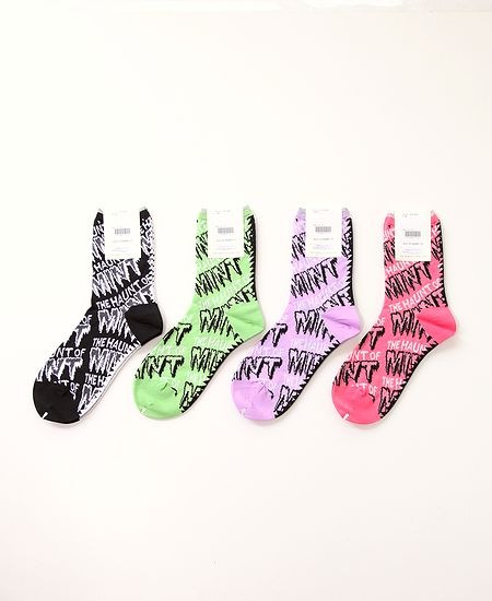 mintdesigns ミントデザインズ HORROR COMIC SOCKS
