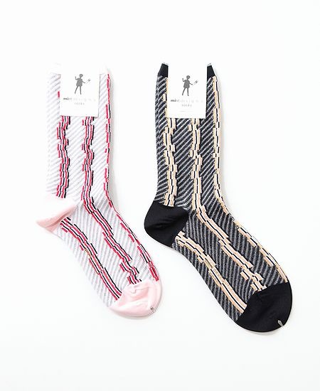 mintdesigns���ߥ�ȥǥ����� CLAZY RIBBON SOCKS
