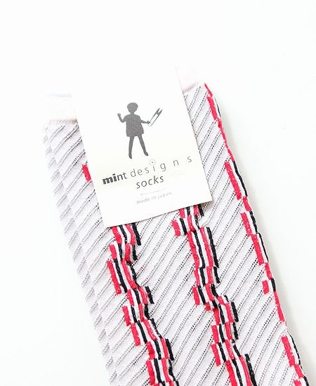 mintdesigns���ߥ�ȥǥ����� CLAZY RIBBON SOCKS