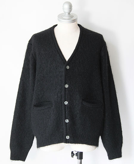 COLIMBO コリンボ ABERDEEN MOHAIR CARDIGAN (BLACK)