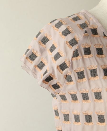ミナペルホネン bobbin ブラウス 36 ミナペルホネン mina perhonen bobbin ボビン ブラウス