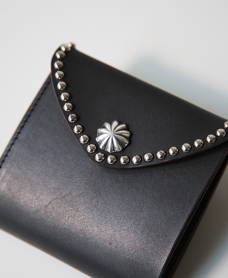 SINGLE CONCHO LEATHER WALLET - CUSTOM -