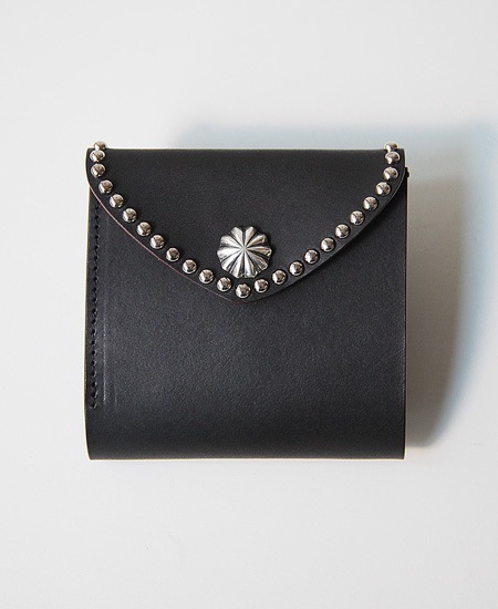 SINGLE CONCHO LEATHER WALLET - CUSTOM -