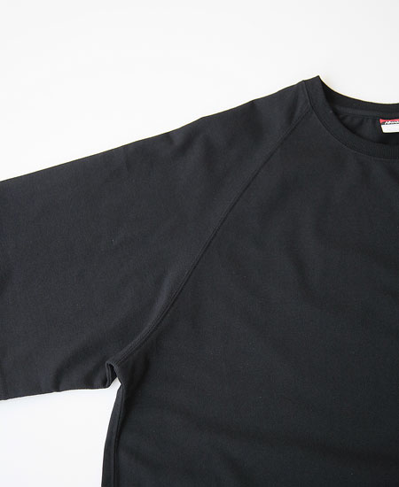 NANGA �ʥ� ECO HYBRID RAGLAN SLEEVE OVERSIZED TEE (BLACK) 2023ǯ���٥�ǥ�
