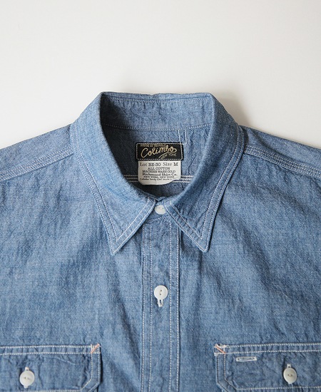 COLIMBO ������  HILLHEAD WORK SHIRT (INDIGO)