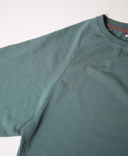 NANGA �ʥ� ECO HYBRID RAGLAN SLEEVE OVERSIZED TEE (M.GREEN) 2023ǯ���٥�ǥ�